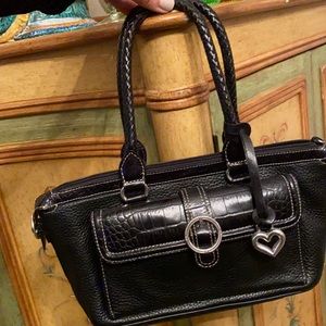Black Brighton silver detailed bag…